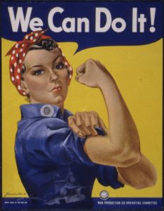 rosie the riveter, women in trades